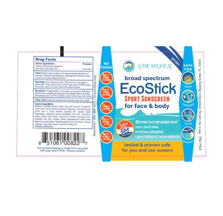 Reef Safe Mineral Stick Sunscreen For Face and Body SPF 35+ - Image 4